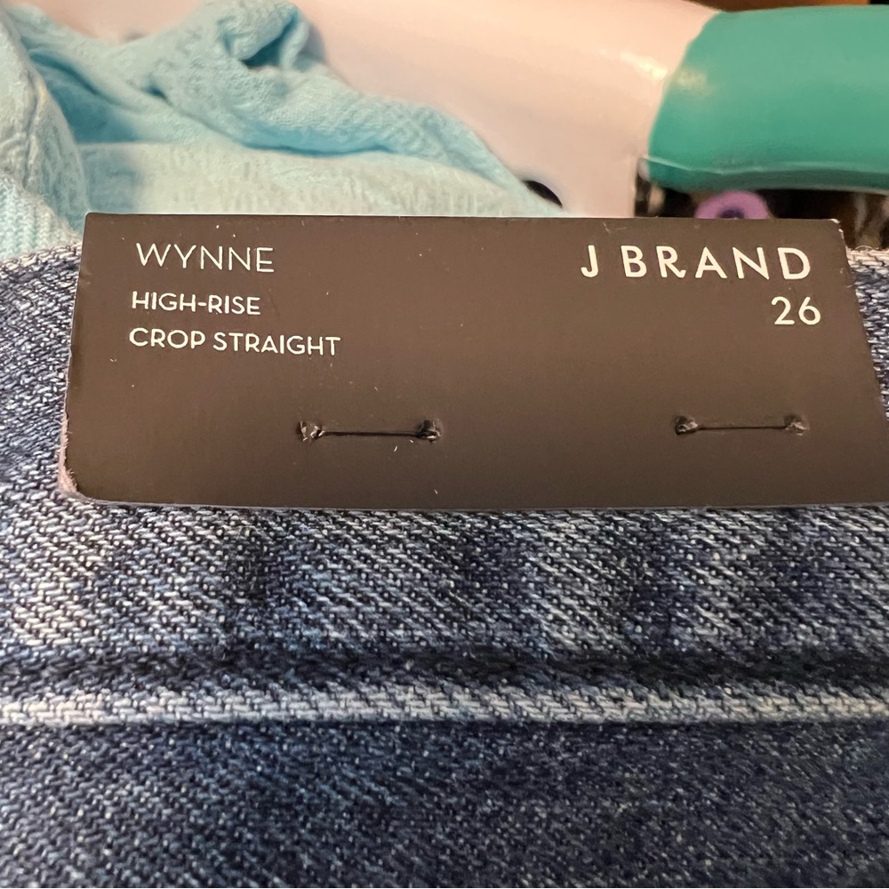 J Brand Wynne High Rise Crop Straight NWT - Picture 5 of 9